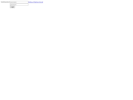 login screenshot