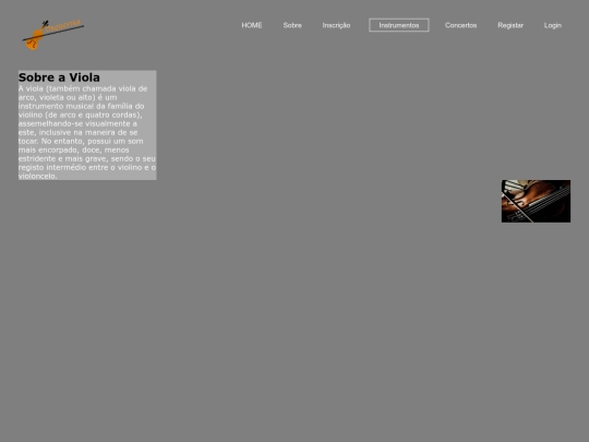 viola screenshot