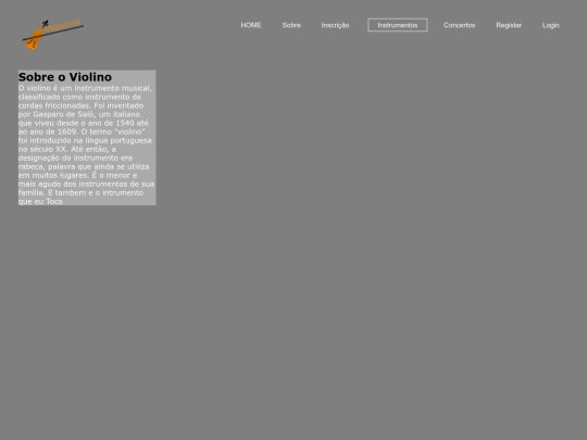 violino screenshot