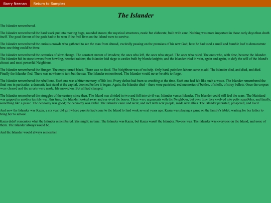 islander screenshot