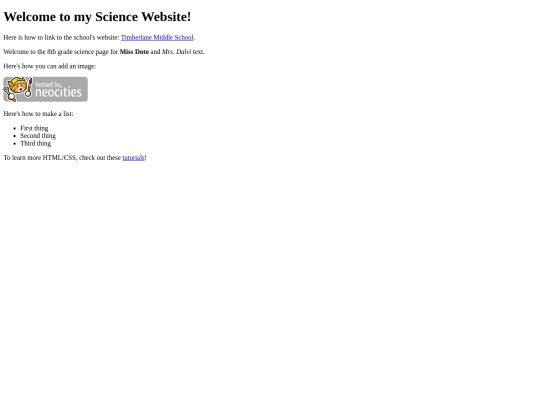index screenshot
