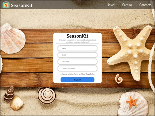 porfolio/repetareWEB/register screenshot
