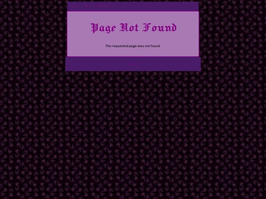 not_found screenshot