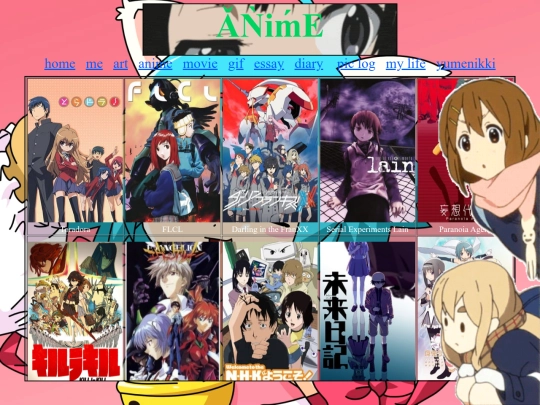 animelist screenshot