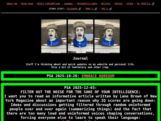 journal screenshot
