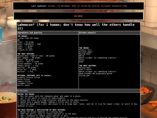 recipes/lahmacun screenshot