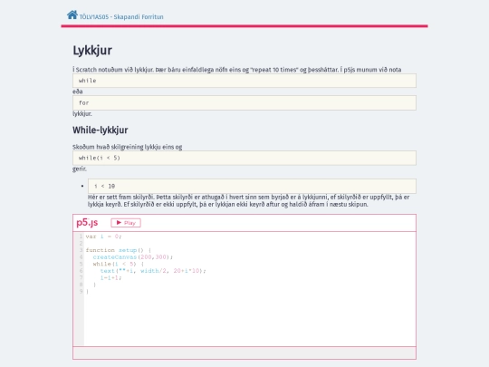 G3-Lykkjur screenshot
