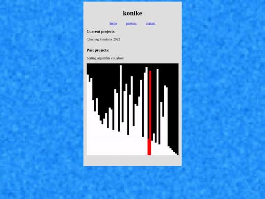 projects screenshot