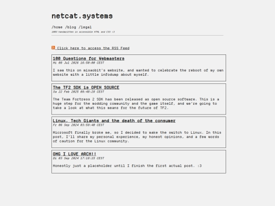 blog screenshot