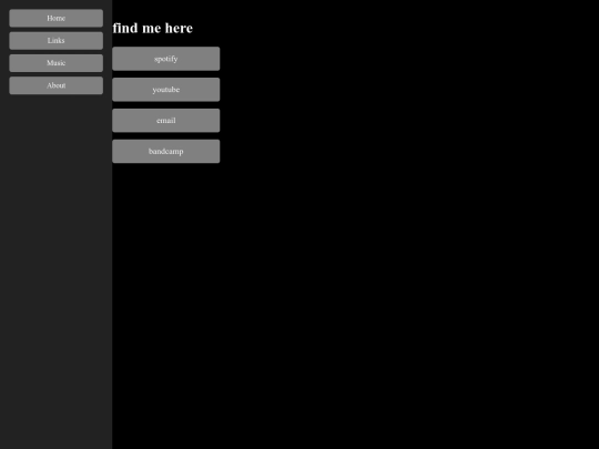 links screenshot