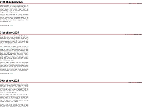 blog screenshot