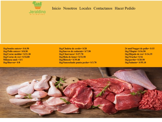 Jeraldinos/carnes screenshot