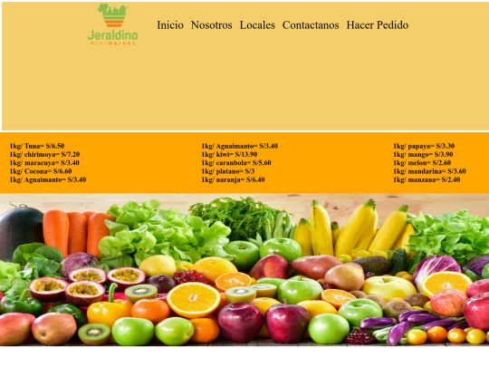 Jeraldinos/frutas screenshot