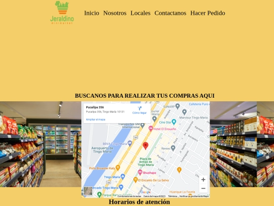 Jeraldinos/locales screenshot
