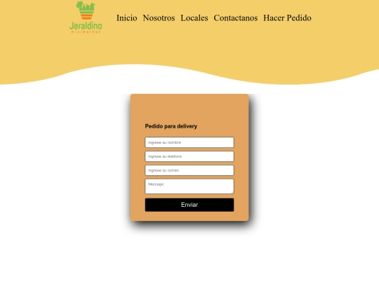 Jeraldinos/registro screenshot