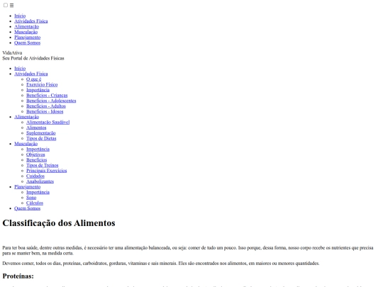 projeto/classificacao screenshot