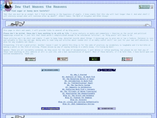 blog screenshot