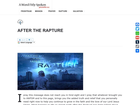 NEW/AftertheRapture screenshot