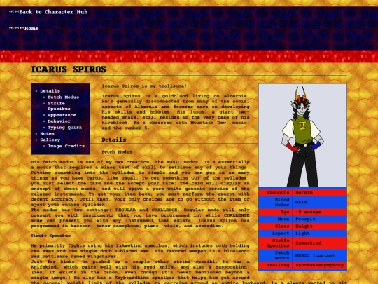 characters/icky screenshot