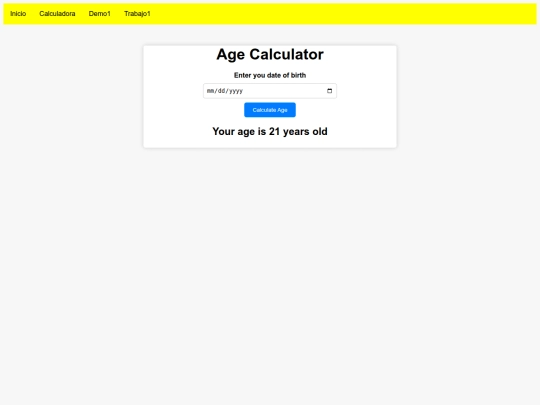calculadora screenshot