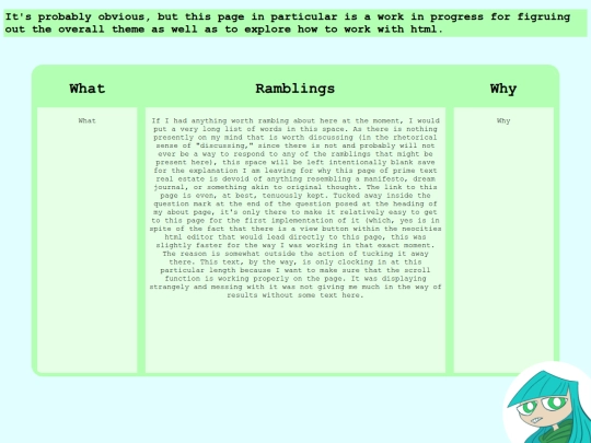ramblings screenshot