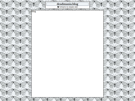 main/blog screenshot
