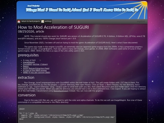 blog/htmaos screenshot