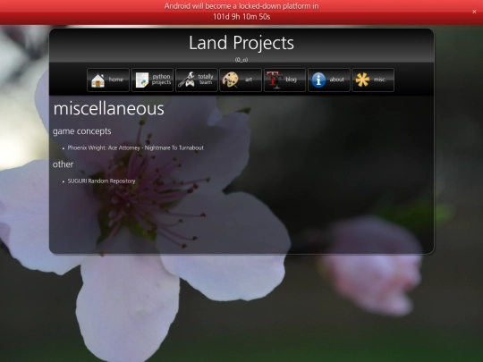 miscellaneous screenshot