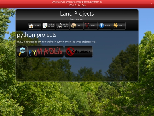 python-projects screenshot