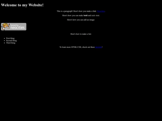 test screenshot