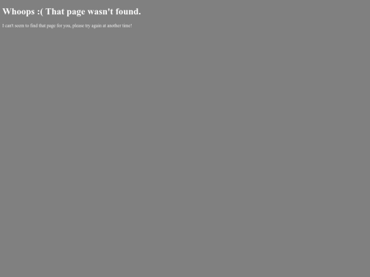 not_found screenshot