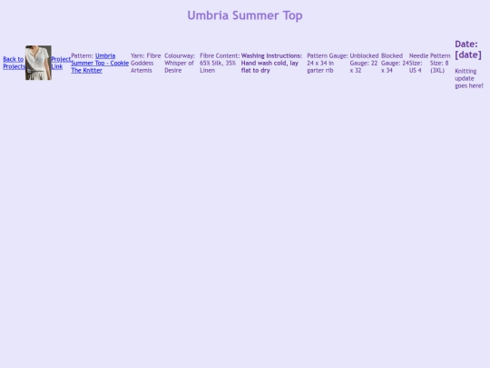 knitting-projects/umbria-summer-top screenshot
