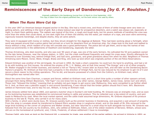 reminiscences/whentherunswerecutup screenshot