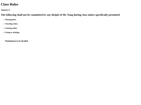 rules screenshot