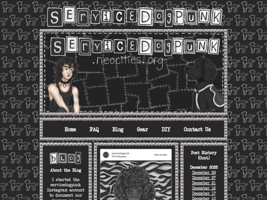 blog screenshot