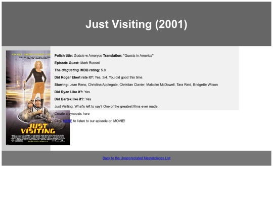Movies/004-JustVisiting screenshot