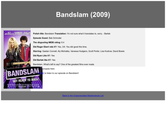 Movies/009-Bandslam screenshot