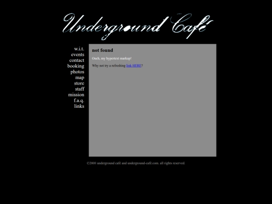 not_found screenshot