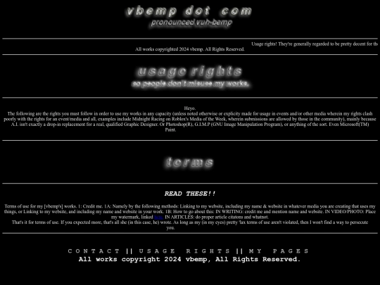 usagerights screenshot