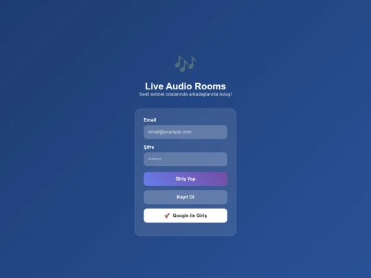 live_audio_room screenshot