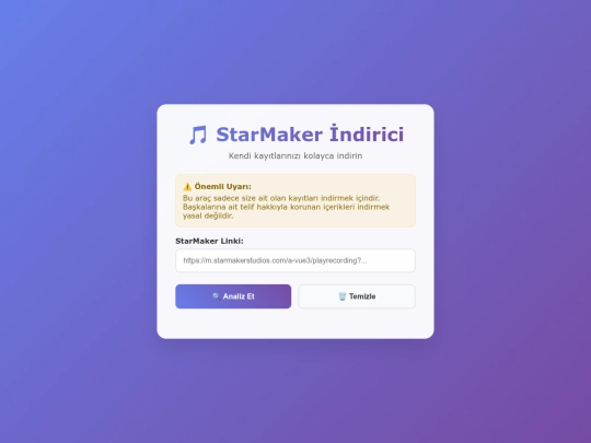 starmaker/song screenshot