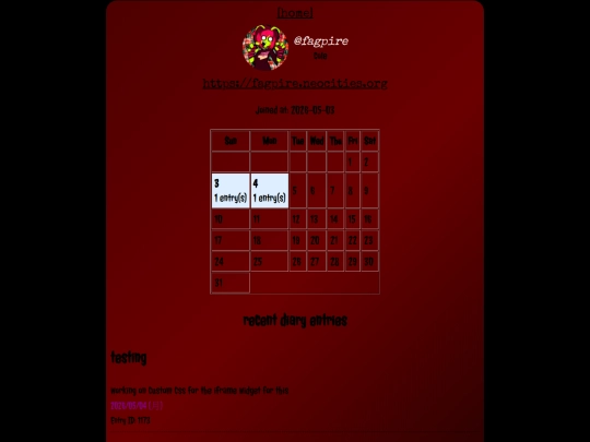 scraps/blog screenshot