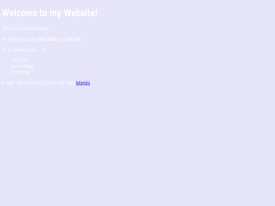 index screenshot