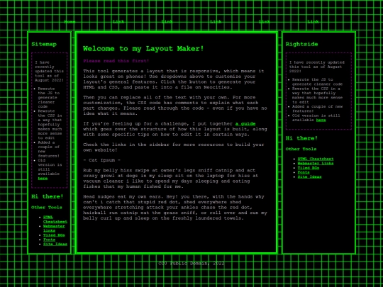 test screenshot