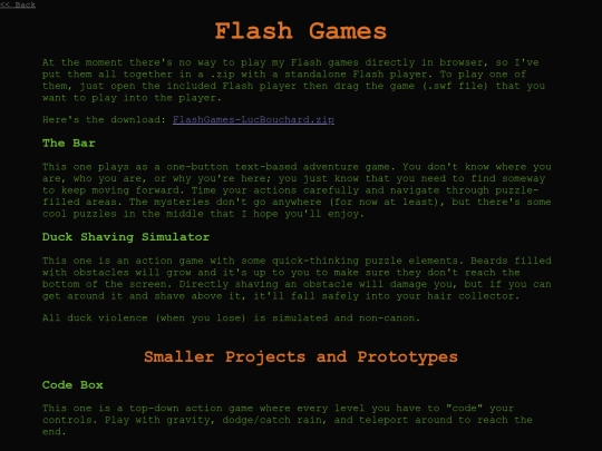 flashgames screenshot