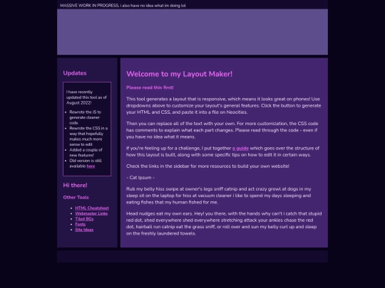 index screenshot