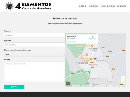contacto screenshot