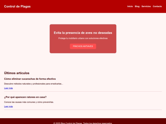 control-de-plagas screenshot