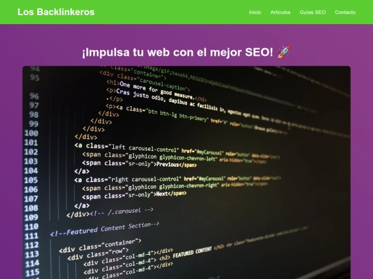los-backlinkeros screenshot