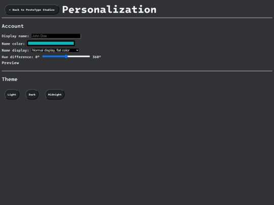 personalize screenshot